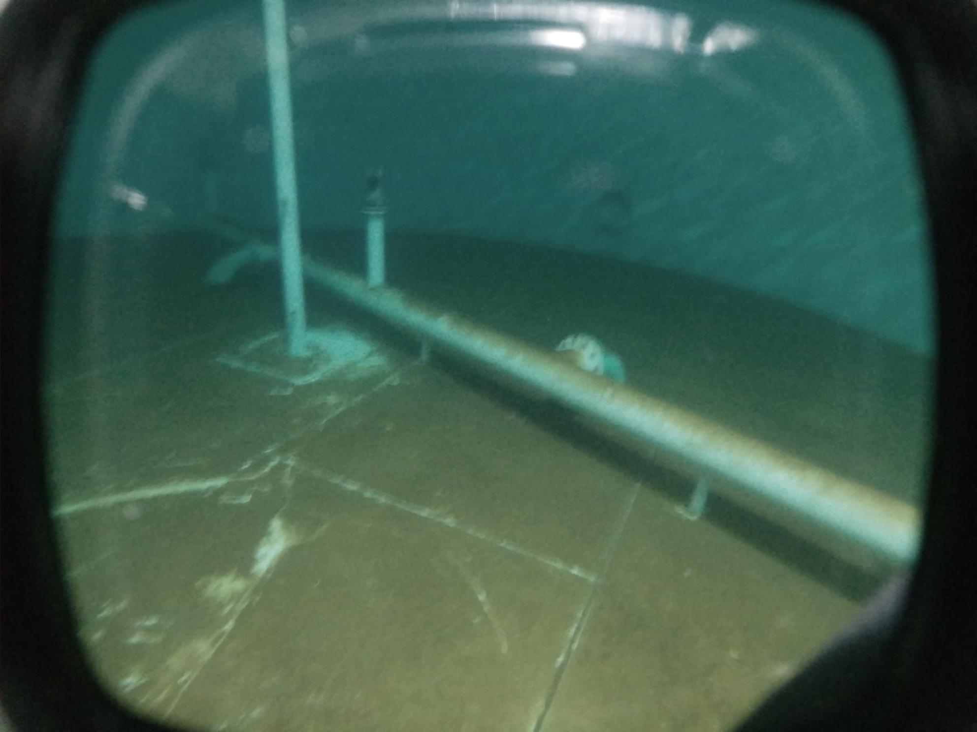 highland reservoir tank before cleaning